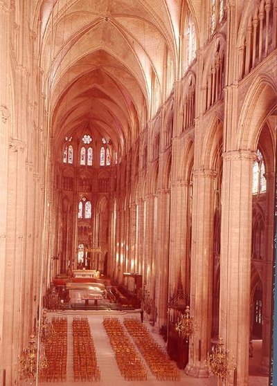 Vue de la nef, 1225-50 - French School